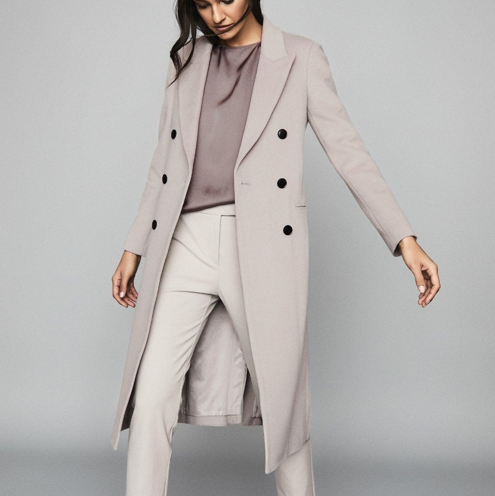 NWT REISS | Maddie Longline Coat - Picture 2 of 7
